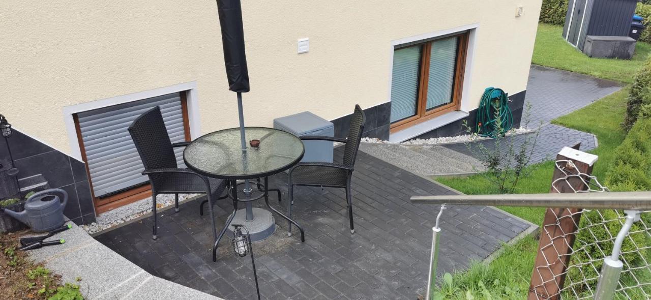 Ferienwohnung Tannenzwerg Tannenberg エクステリア 写真